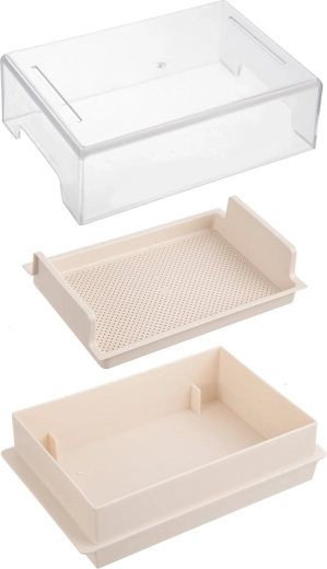 Perforated insert for drainage