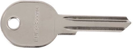 RICHTER EURO SECURE key blank for cylinder insert