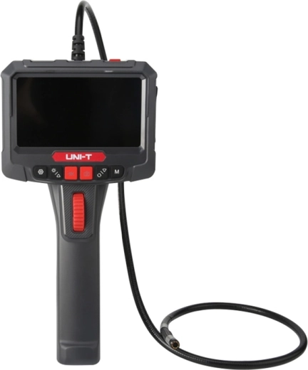 Uni-T UT663B pramoninis endoskopas su pasukama galvute ir 5" ekranu (2 m)