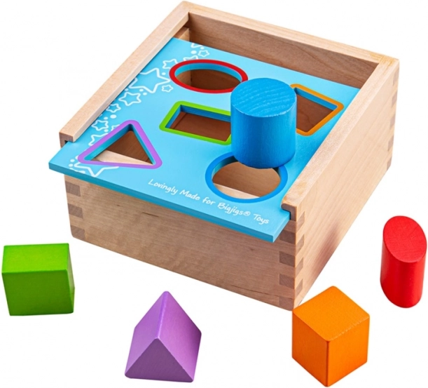 Formų rūšiavimo dėžutė nuo Bigjigs Toys
