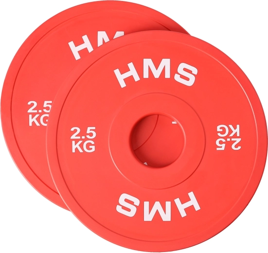Frakciniai svoriai HMS 2 × 2,5 kg