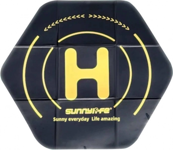 Sunnylife dronų nusileidimo aikštelė 110 cm, šešiakampė, atspari vandeniui