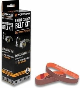 Set of Sanding Belts P120 Extra Coarse – 5 pcs (for WORK SHARP Ken Onion)