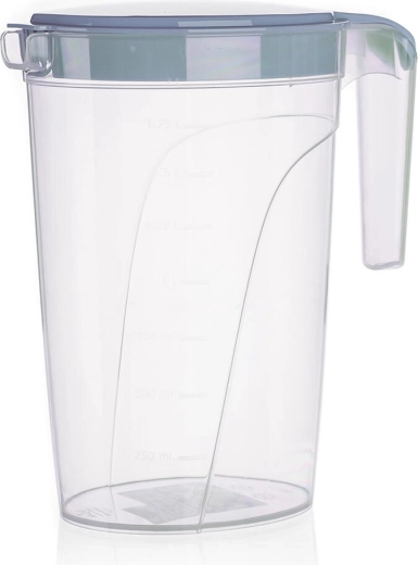 Plastikinis 2 l ąsotis su matavimo skale ir dangteliu Culinaria