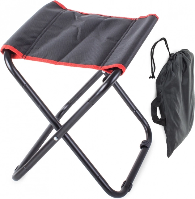 Folding hiking and fishing stool