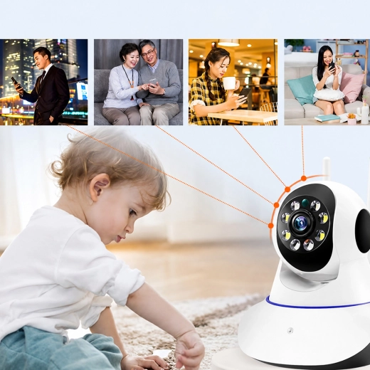 Suitable for home monitoring and as a baby monitor