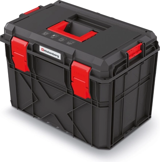 Modular tool case X-Block Pro, 546 × 380 × 407 mm, black