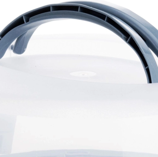 Permatoma kupolo formos dalis su sulankstoma rankena