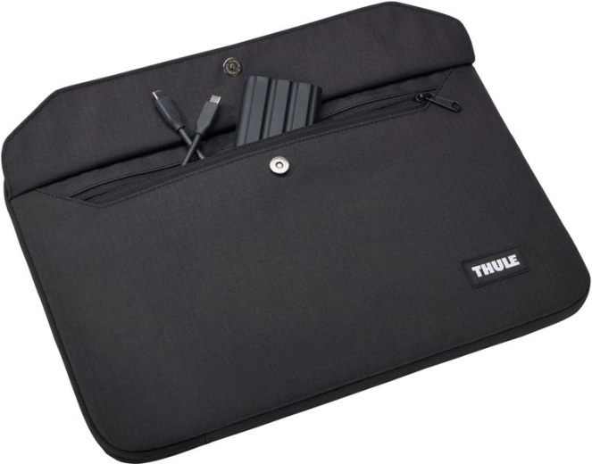 Front accessory pocket with secure closure
