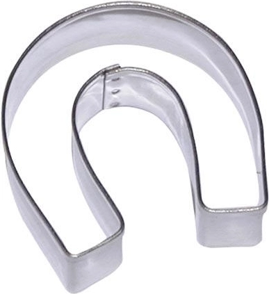 Stainless Steel Cookie Cutters – Horseshoe, Set of 10