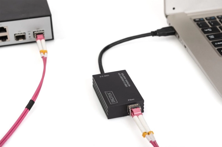 Direct connection to an optical network (SFP)