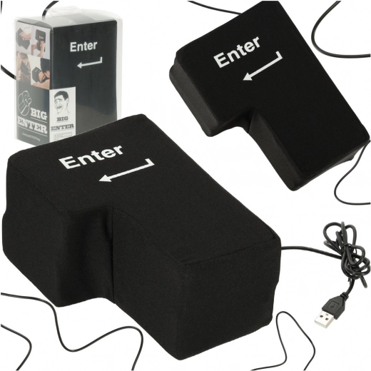 Antistresinė USB pagalvė ENTER