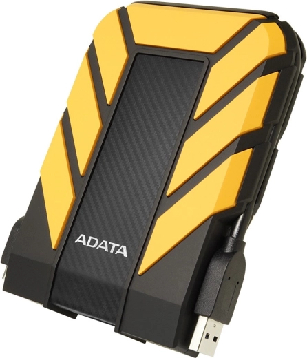 External rugged drive ADATA DashDrive Durable HD710 2 TB 2.5" USB 3.1 – Yellow