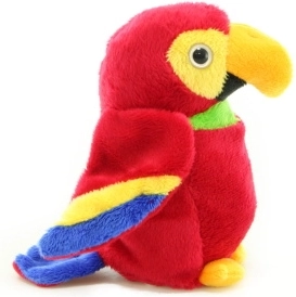 Pliušinis papūgėlė 15 cm