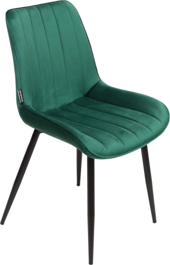 Aksominis veliūras ir elegantiškas dygsniavimas