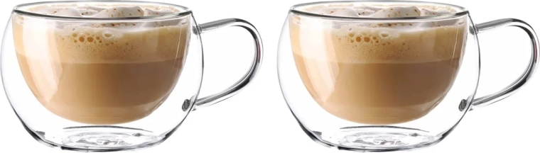 Andrea rinkinys 2 dvigubų sienelių termo puodelių 300 ml