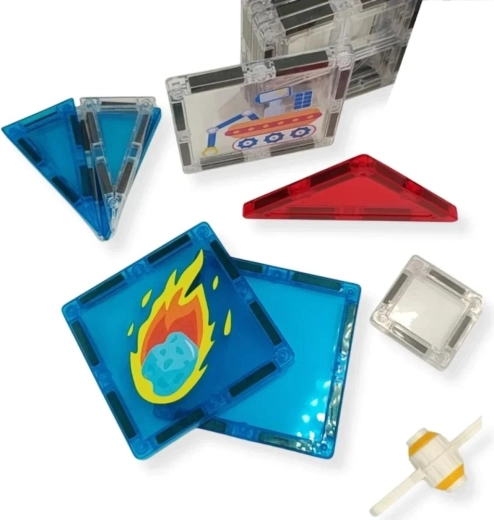 Transparent pieces for impressive builds