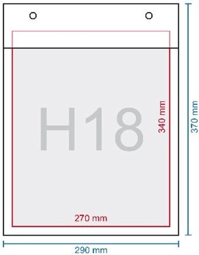 Bubble mailer h18 self-adhesive 37 × 29 cm