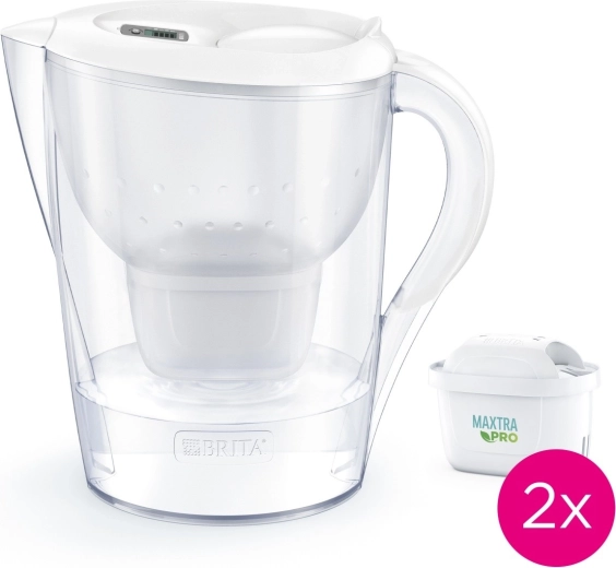 BRITA Marella XL Filter Jug 3.5 l + 2 MAXTRA PRO Pure Performance Filters