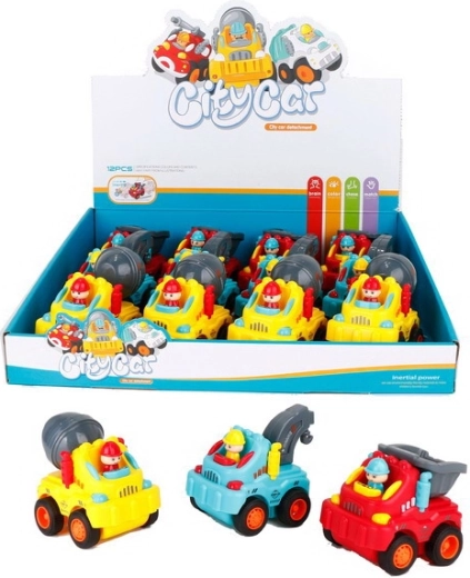 Construction Toy Truck 9.5 cm