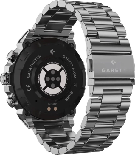 Elegant steel + spare strap