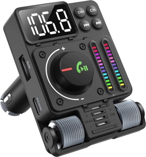Bluetooth FM Transmitter for Car with PD 30 W