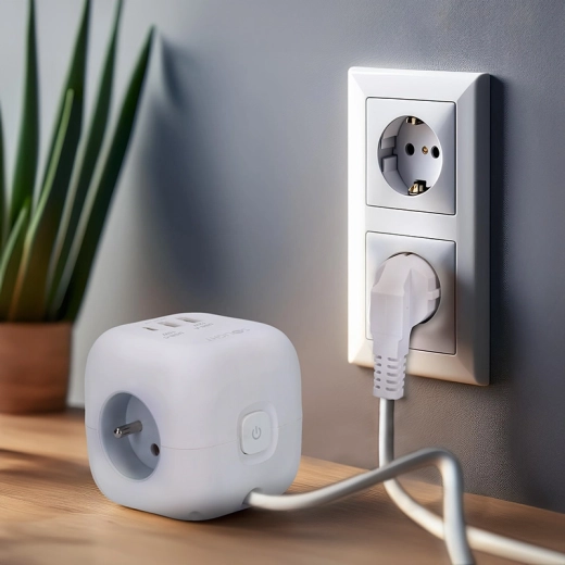 Illuminated switch and stability on the desk