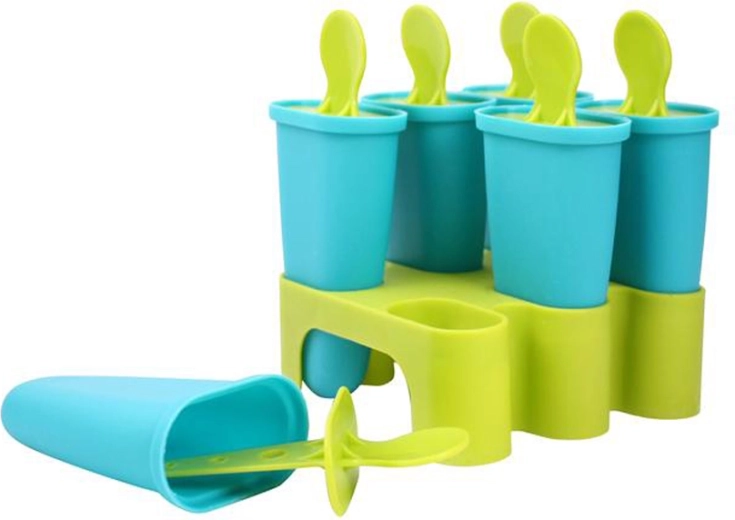 Plastikinė ledų ant pagaliuko formelė Toro, 6 vnt.