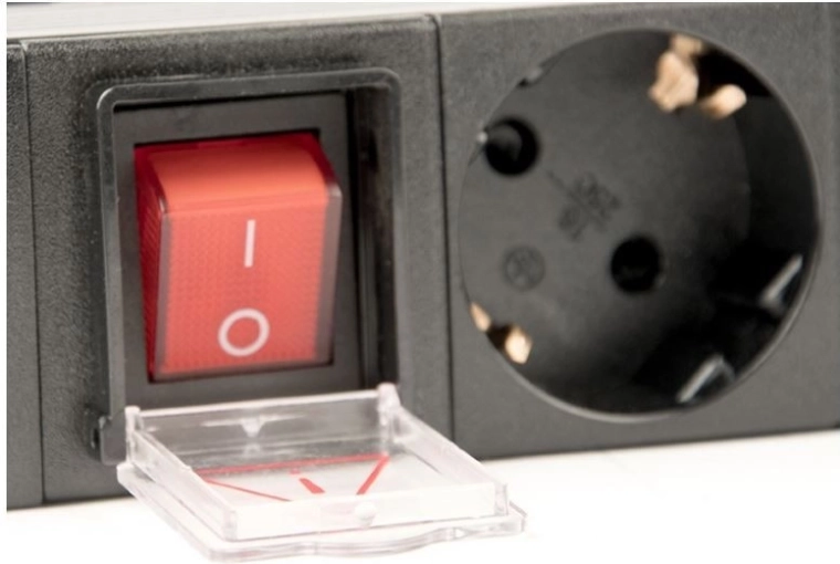 Saugus pagrindinis jungiklis su dangteliu