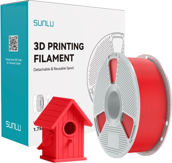 Sunlu ASA filament red 1.75 mm
