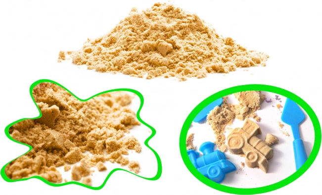 Magiškas kinetinis smėlis vaikams 1 kg