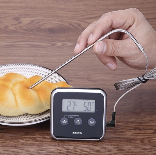 Durable stainless steel probe with cable