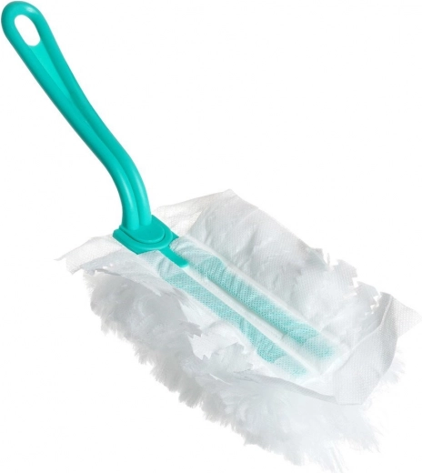 Antistatinis pluoštas, kuris surenka daugiau dulkių