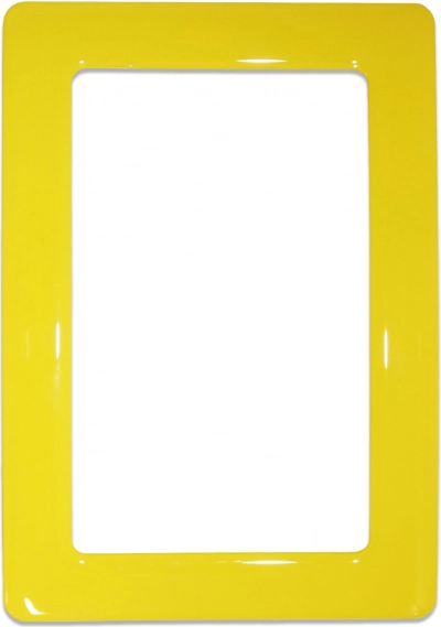 Magnetinis savaime prisiklijuojantis rėmelis 12,3 × 8,1 cm – geltonas