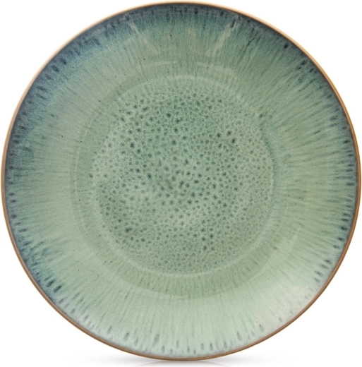 Keramikinė sekli lėkštė Glaze 27 cm – žalia reaktyvioji glazūra