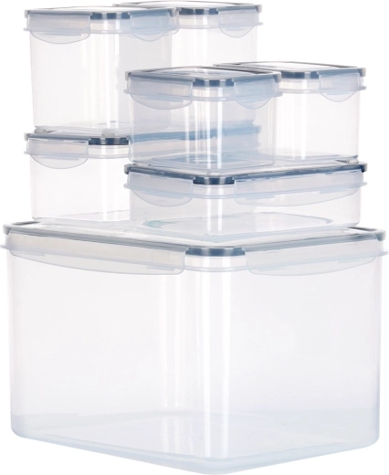 Airtight clips and seal for longer freshness