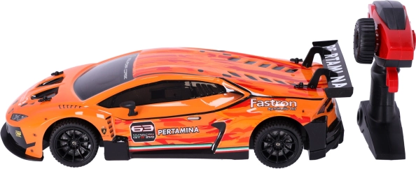 RC automobilis LAMBORGHINI HURACÁN GT3 1:12 su nuotoliniu valdymu 2,4 GHz
