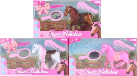 Šukuojamas ponis su priedais vaikams