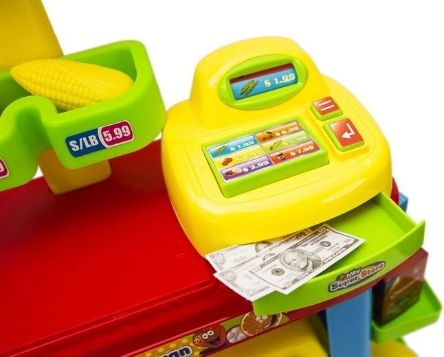 Cash register with money drawer