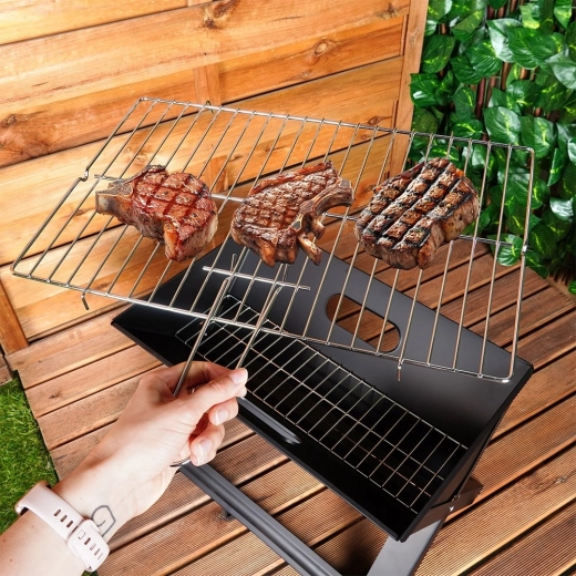 Removable chrome-plated grate