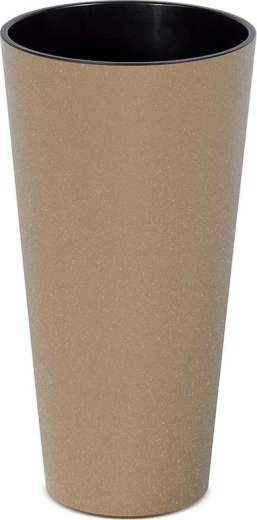 Tubus Slim Eco Wood Flower Pot with Insert 25 cm – Naturo