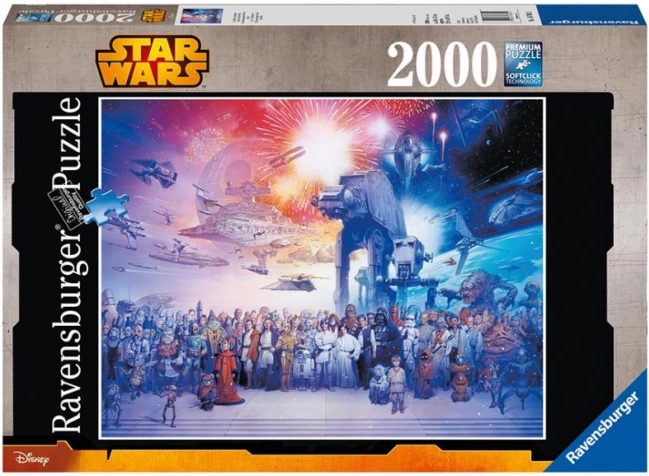 Ravensburger dėlionė Star Wars kosmosas 2000 dalių