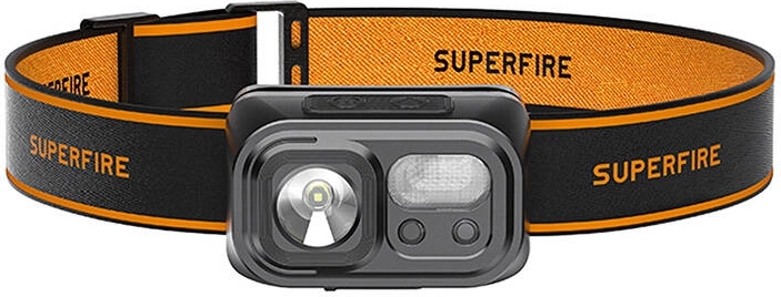 Kaktos žibintas Superfire HL23-S, 350 lm, USB-C