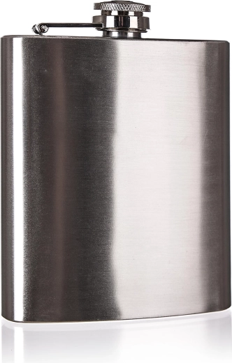 AKCENT Stainless Steel Hip Flask 200 ml