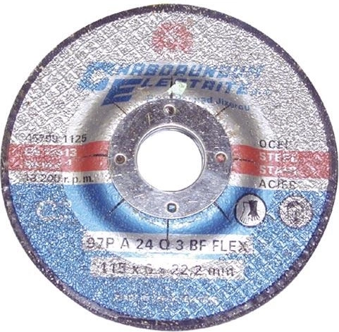 Cutting disc for steel and stainless steel 125 × 1.6 × 22.2 mm