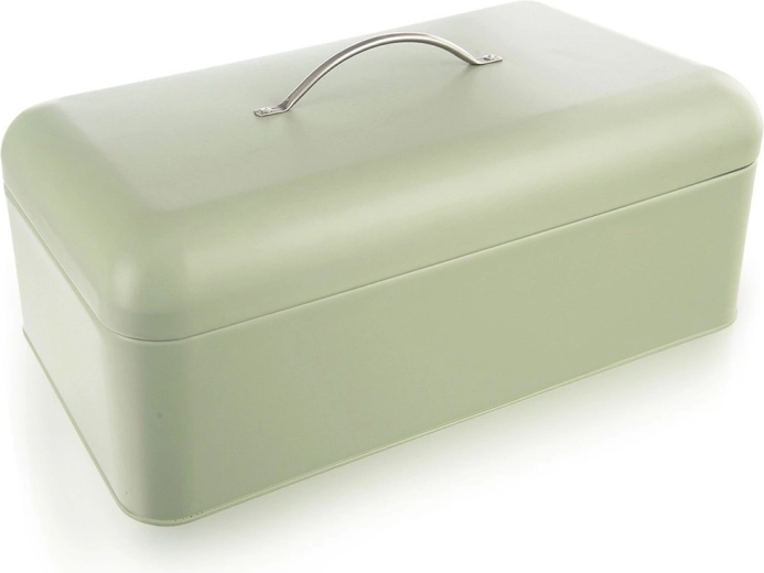 GREENISH Metal Bread Bin, Mint Green, 42.5 × 23 × 20 cm