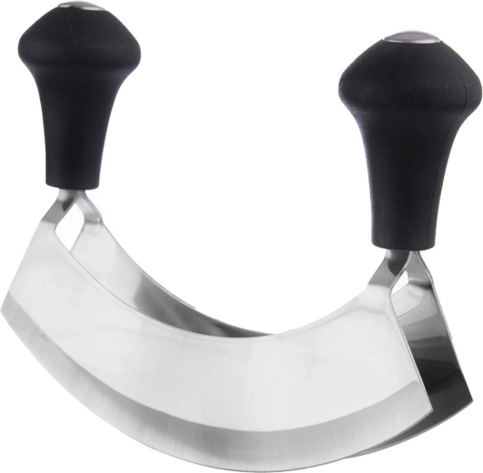 Plieninis žolelių smulkintuvas iš plieno 17 cm