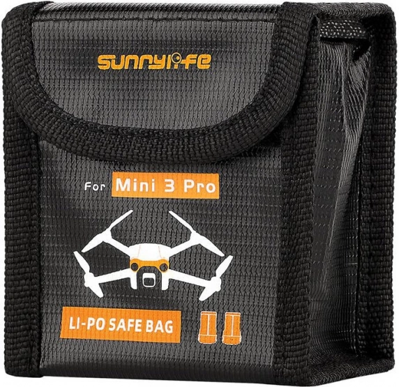 Sunnylife baterijų dėklas DJI Mini 3 Pro ir Mini 4 Pro (2 baterijoms)