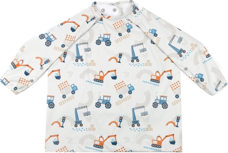 Bibado long bib with sleeves Little loader