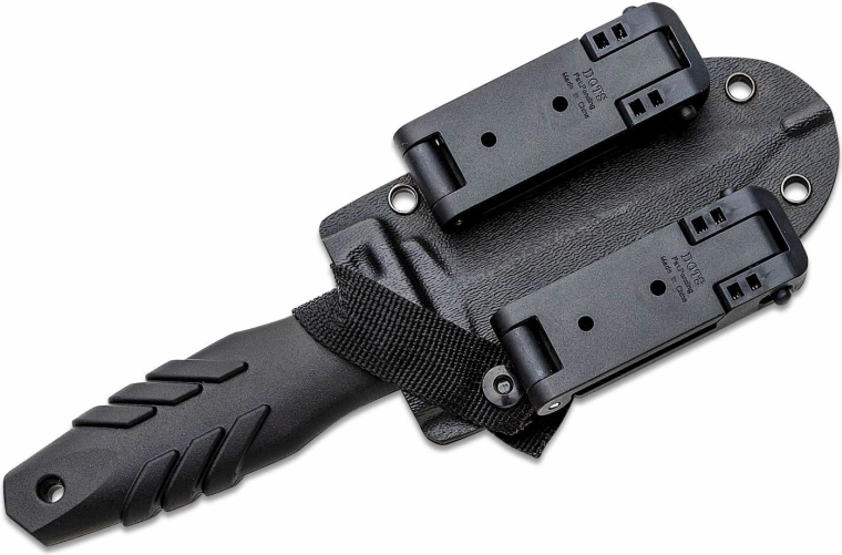 Kydex sheath with MOLLE attachment for secure carry